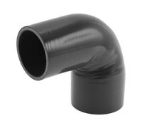 Motoforti Gomito in Silicone 90° 1 Pz. Nero per Raffreddamento Auto | Rinforzato 4 Strati, ID 73 mm E 63 mm, 90°, Lunghezza 120 mm, Per Refrigerante, Liquido Freni, Aria, Non Per Carburante Olio