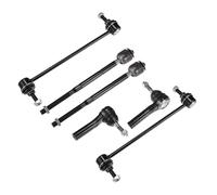 Motoforti Kit Sospensione Anteriore 6 Pezzi Estremità per Dodge Caliber 2007-2012 per Jeep Compass 2007-2017, No.K80258/ES800408