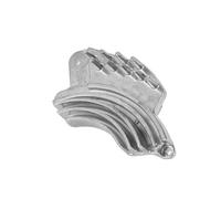 Motoforti Resistore del Motore del Ventilatore HVAC per Mercedes-Benz Classe E W210 1995-2002 Metallo Plastica No.A2108206410 Tono Argento