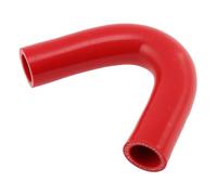 Motoforti Tubo Gomito In Silicone 1 Pezzo Per Raffreddamento Auto 135° | Rosso, 25mm ID, 102mm L, 5.4mm Spess., 4 Strati Rinforzato, Per Refrigerante/Freni/Antigelo/Aria, No Carburante/Olio