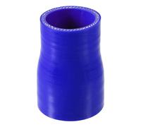 Motoforti Tubo riduttore dritto universale in silicone per raccordo tubo intercooler rinforzato a 4 strati, 38mm-45mm, colore blu