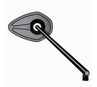 Motogadget Mo.View Sport 180, nero