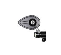 motogadget mo.view sport 60 Specchietto retrovisore manubrio, nero