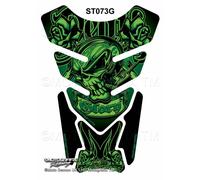 MOTOGRAFIX TANKPAD DEATH OR GLORY GREEN ST073G