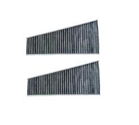 MOTOHIRO Cartuccia filtro aria condizionata esterna for auto, filtro aria OEM n. 8KD 819 439 A 8KD819439 for Audi A4 Q5 A5 S5 filtro separato Filtri dell'aria abitacolo (Size : 2 Filters)