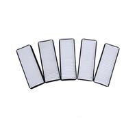 MOTOHIRO Filtro aria abitacolo auto for Vw Polo Gol Jettas Santana 2011-2019 for Skoda Fabia Rapid 2011-2021 Kit filtro esterno bianco for auto 6R0815479 Filtri dell'aria abitacolo (Size : 5 Pcs Whit