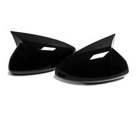 MOTOHIRO Misura for Volkswagen VW POLO 2018-2023 Auto Retrovisore Laterale Copertura Dello Specchio Adesivo Ala Cap Porta Esterna Vista Posteriore Custodia Trim In Fibra di carbonio Cappucci delle cop