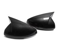 MOTOHIRO Misura for Volkswagen VW POLO 2018-2023 Auto Retrovisore Laterale Copertura Dello Specchio Adesivo Ala Cap Porta Esterna Vista Posteriore Custodia Trim In Fibra di carbonio Cappucci delle cop