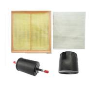 MOTOHIRO Set filtri auto filtro aria + filtro abitacolo + filtro olio + filtro carburante ZT60015 BNBK113196A LPW100180 for Zotye T600 1.5T 2013-2017 Filtri dell'aria abitacolo (Size : Filter 4 set)