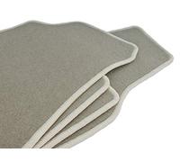 Motohobby Set di 4 tappetini in velluto beige scuro per Audi Q7 I 4L (2006-2015) - su misura