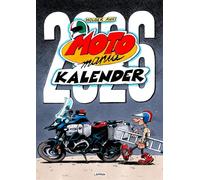 MOTOmania Kalender 2026: Monatskalender im Großformat: Großer Wandkalender mit Spiralbindung im Hochformat, 42 x 59 cm | Mit den beliebten Comics von Holger Aue | Geschenk für Motorrad-Fans