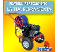 MOTOPOMPA LH2 TROLLEY HP 6,5 AUTOADESCANTE A BENZINA ACQUE SPORCHE