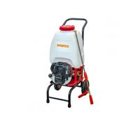Motopompa Trolley 25 Litri 4 Tempi Irrorazione Diserbo Disinfestazione Wortex T2