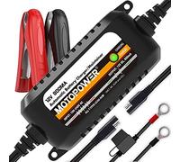 MOTOPOWER MP00205C 12V 800mA Caricabatterie Automatico per auto, moto, atv [Junior Plus]