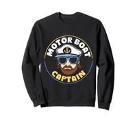 Motor Boat Captain Nautical Boating Design Felpa