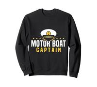 Motor Boat Captain Nautical Boating Design Felpa
