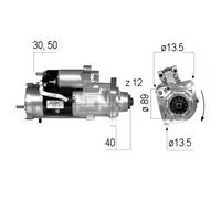 Motor Di Avviamento EM164Q 458293 50 10 508 383 50 10 480 432 50 10 306 910