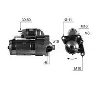 Motor Di Avviamento EM268G D8R1 838065 458178 438162 82 00 634 604 82 00 237 594