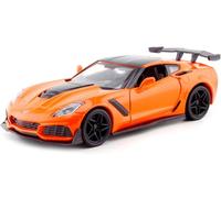 Motor Max 2019 Chevrolet Corvette ZR1 Orange/Black 1:24 79356