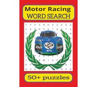 Motor Racing Word search Puzzle book: Word searches with easy to read Print about Motor Racing, Motorsport, Race Cars, Cars, Grand prix and more | 6x9 ... for Vacations, Holidays and Free Times