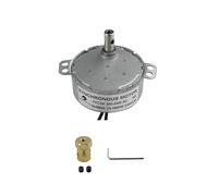 Motor síncrono CHANCS TYC-50 220V 15-18RPM con conector de acoplamiento Flexible de 7mm Motor eléctrico caja de cambios giratoria para horno microondas