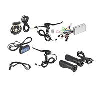 Motor Speed Controller, Kit Pannello LCD per Controller Motore Brushless, Scatola Controllo Brushless Regolazione 24v / 36v 250w / 350w per Bici Elettrica Scooter Motori