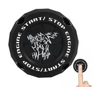 Motor Stop Decorativo, Automobile | Premere Per Iniziare La Copertura | Protegge Da Tutti I Contatto