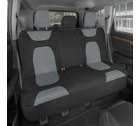 Motor Trend AquaShield Coprisedile posteriore imbottito in neoprene grigio impermeabile per auto, ideale per la protezione del sedile posteriore