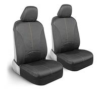 Motor Trend BDK, coprisedili impermeabili per auto, solo per sedili anteriori, confortevoli protezioni in neoprene con cuciture bicolore, facili da installare, universali, adatti per la maggior parte