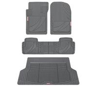 Motor Trend PRO793 Premium FlexTough Full Combo Advanced Performance Anteriore e Posteriore Protezione Cargo Mat Liner - con impugnature di trazione e design universale completo
