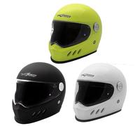 Motorbike Full Face Helmet Sport Professional Visor Touring Silver