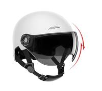 Motorbike Helmets - Motorcycles Riding Helmets, Elderly Head Protection Safety Helmet, Open Face Motorcycle Helmet Quicks Release for Mens Adults Family Friends Coworkers Hobbyists