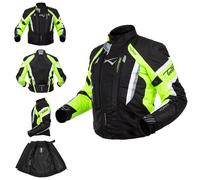 Motorbike Motorcycle 100% Waterproof CE Armours Textile Thermal Tex Jacket