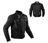 Motorbike Motorcycle Waterproof CE Armours Textile Thermal Tex Jacket Black M