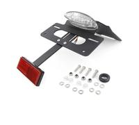 Motorbike Rear Tail Tidy Fender Eliminator License Registration Plate Holder Bracket Fit For Kawasaki For KLR650 2022 2023 2024 2025,facile da installare