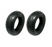 Motorbimbo SET TRENO COPPIA PNEUMATICI GOMME COPERTONI 90x65-6,5 + 110/50-6.5 Anteriore e Posteriore per Minimoto 49cc