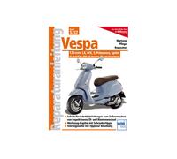 Motorbuch Riparazione manuale Vespa 125ccm, LX, LVX,S, Primavera, Modelli Sprint 2005-
