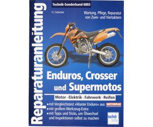 Motorbuch Verlag Istruzioni Riparazioni Enduro, VOL. TECNICO SPEC. 176 P.