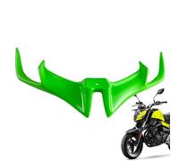MOTORCHLE WINGLETS - Kit spoiler anteriore ABS | Ala aerodinamica e becco per pinna di squalo | Spoiler di ala laterale dinamica decorativa per lo stile della moto, la modifica, l'uso della strada