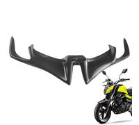 MOTORCHLE WINGLETS - Kit spoiler anteriore ABS | Ala aerodinamica e becco per pinna di squalo | Spoiler di ala laterale dinamica decorativa per lo stile della moto, la modifica, l'uso della strada