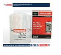 Motorcraft Ford Mustang 1964-1993 Filtro Olio | Filter Oil FL1A