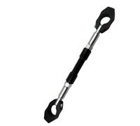 Motorcycle Adjustable Balance Handle Bracket Reinforced Level Crossbar Handlebar Modification Steering Wheel Strength Barra di Rinforzo Manubrio(Black)