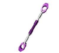 Motorcycle Adjustable Balance Handle Bracket Reinforced Level Crossbar Handlebar Modification Steering Wheel Strength Barra di Rinforzo Manubrio(Purple)