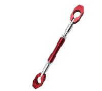 Motorcycle Adjustable Balance Handle Bracket Reinforced Level Crossbar Handlebar Modification Steering Wheel Strength Barra di Rinforzo Manubrio(Red)