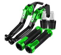 Motorcycle Adjustable Brake Clutch Levers Handlebar grips ends For Kawasaki For ER6N 2009-2016 2015 2014 2013 For ER-6F For ER6F,Robusto