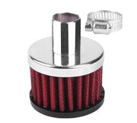 Motorcycle Air Filter Cleaner - 12cm Carburetor Intake Filter, High Flow Mesh Vent Cover, Dust Protection Breather | For Motocross Bike Car Engine Cold Air Intake Performance Upgrade KitX