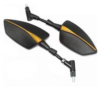 Motorcycle Bar End Mirrors Adjustable Rearview Mirror Side | for yamaha MT07,MT09,Tracer 900,9 GT,MT10,MT03,MT25,MT01,MT 07,MT 09(Gold)