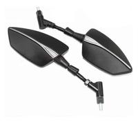 Motorcycle Bar End Mirrors Adjustable Rearview Mirror Side | for yamaha MT07,MT09,Tracer 900,9 GT,MT10,MT03,MT25,MT01,MT 07,MT 09(Titanium)