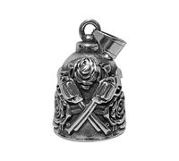 Motorcycle Bell, Riding Keychains Pendente, 1.5in lega decorativa Charm, portatile design, versatile Guardians Accessory for Motorbikes, Boys, Girls, Teens, Athletes, Women, multicolore, C