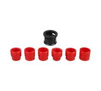 Motorcycle Bike Fork Seal Driver Tool Kit 14Pcs Installer Driver Set with 35 50mm Adapters Premium ABS Construction for Easy Seal Installation on Most Motorcycle Models Includes